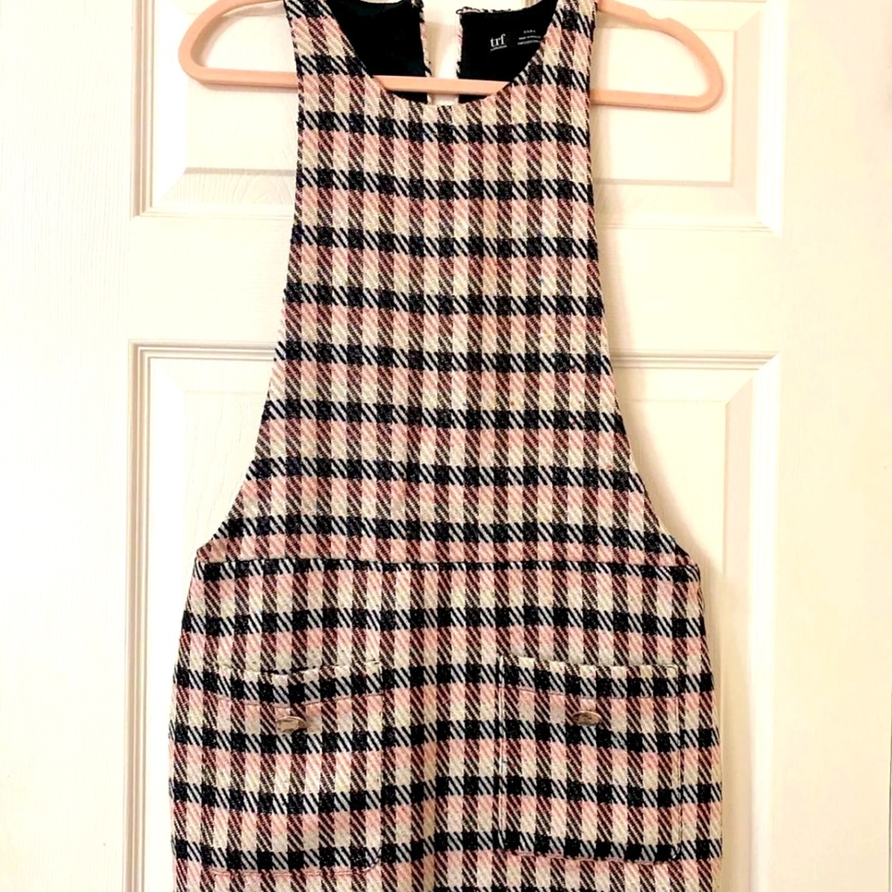 Zara plaid dress